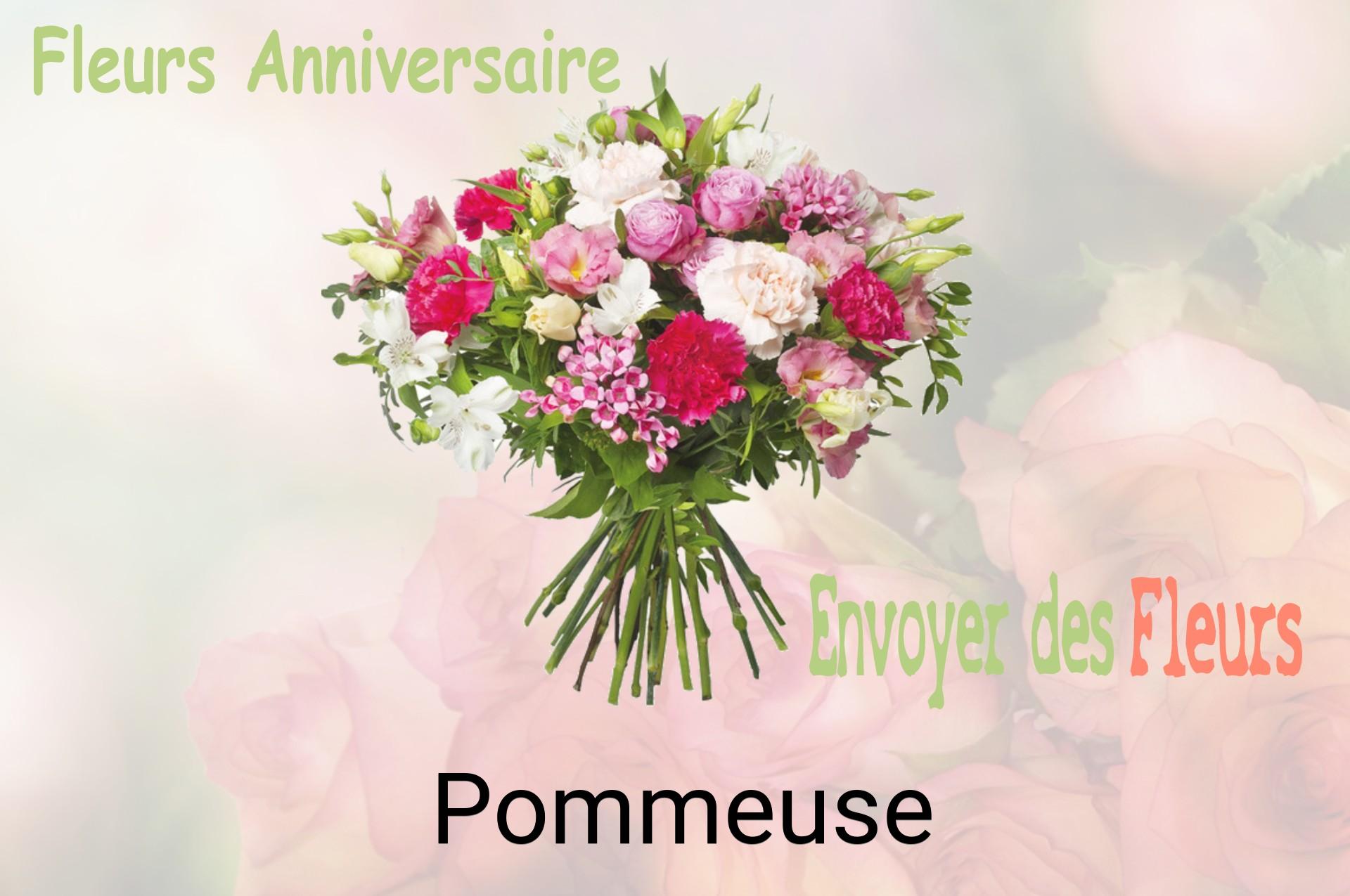 Bouquet de fleurs d’anniversaire livré à Pommeuse