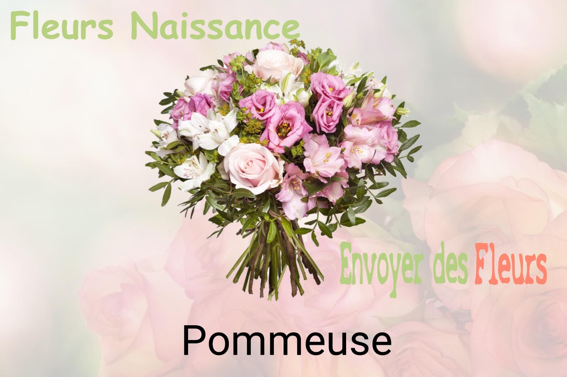 Bouquet de fleurs de naissance livré à Pommeuse